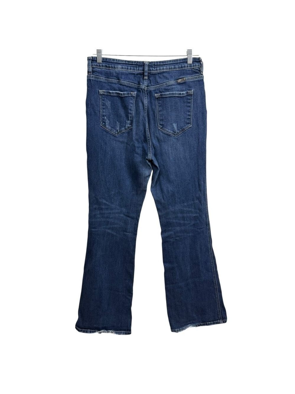 KanCan Bootcut Jeans Size 13/30 Distressed Medium Wash Stretch Denim - Picture 4 of 9